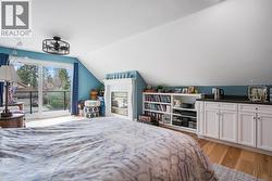 Lofted 3rd bedroom -