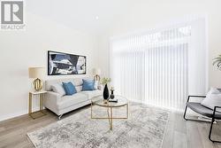 Great room with vaulted ceilings -