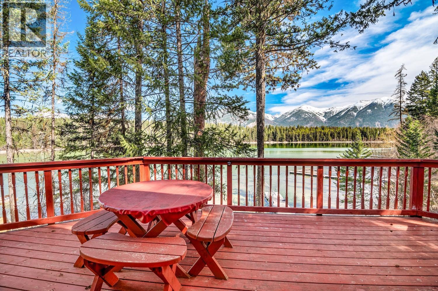 1249 Tie Lake Shore S Road, Jaffray, BC - Outdoor With Deck Patio Veranda