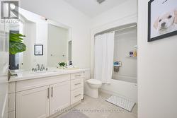 Four piece bathroom on the second floor -