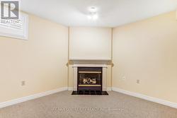 Lower Level Family room with Gas Fireplace -