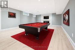 Virtually Staged Rec Rm w/Radiant In-Floor Heating -