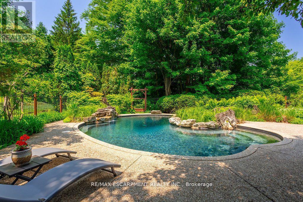 27 Blackberry Place, Hamilton, ON - Outdoor With In Ground Pool
