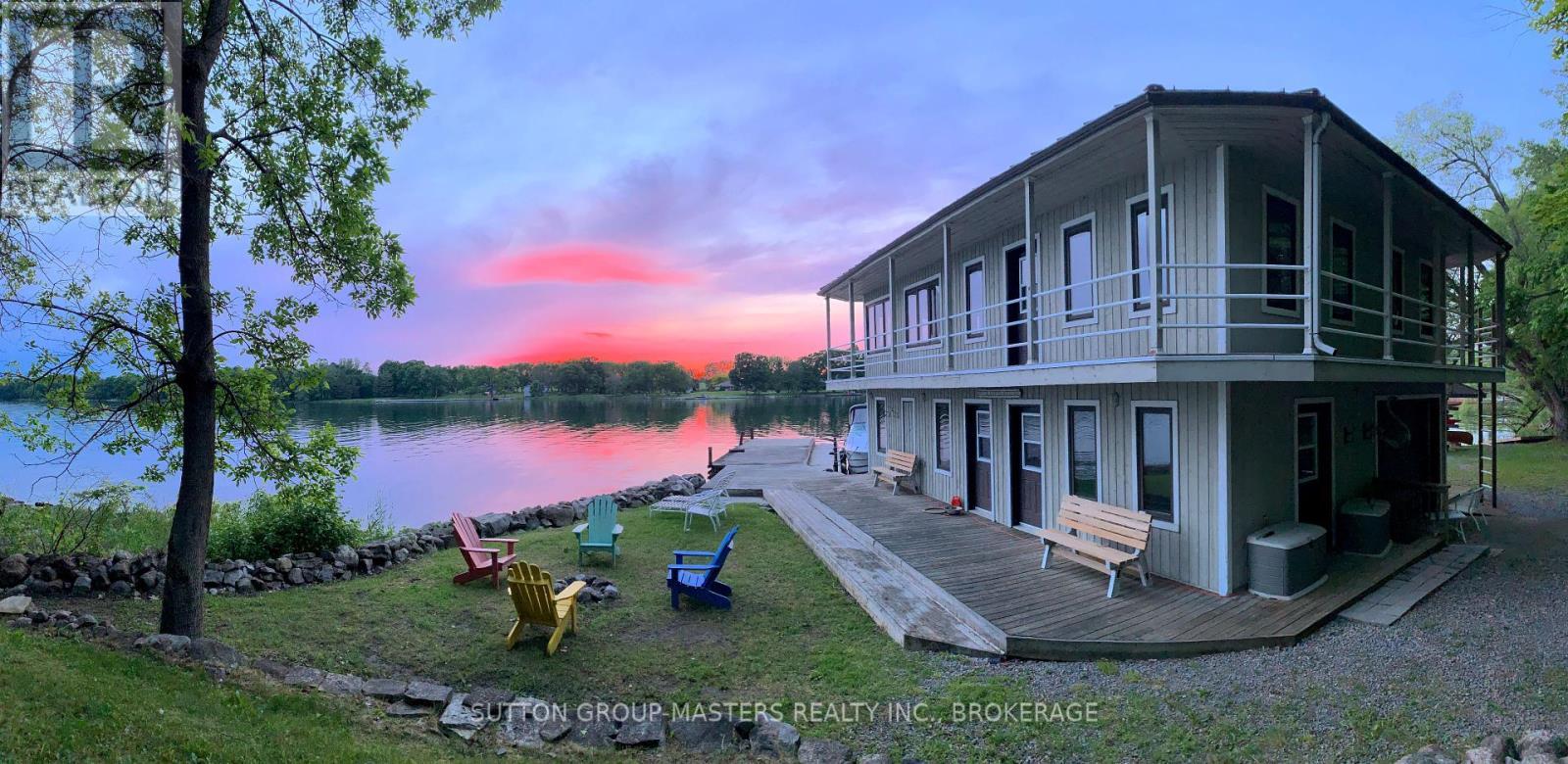 314 Baseline Road, Frontenac Islands (The Islands), ON - Outdoor With Body Of Water