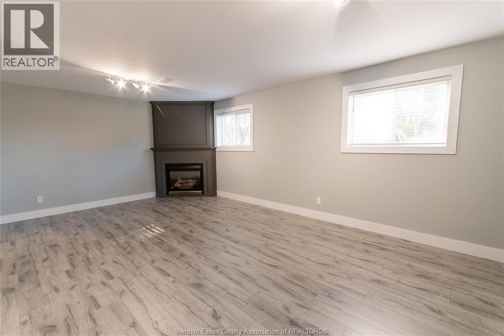 3134 Riberdy Unit# Lower, Windsor, ON - Indoor With Fireplace