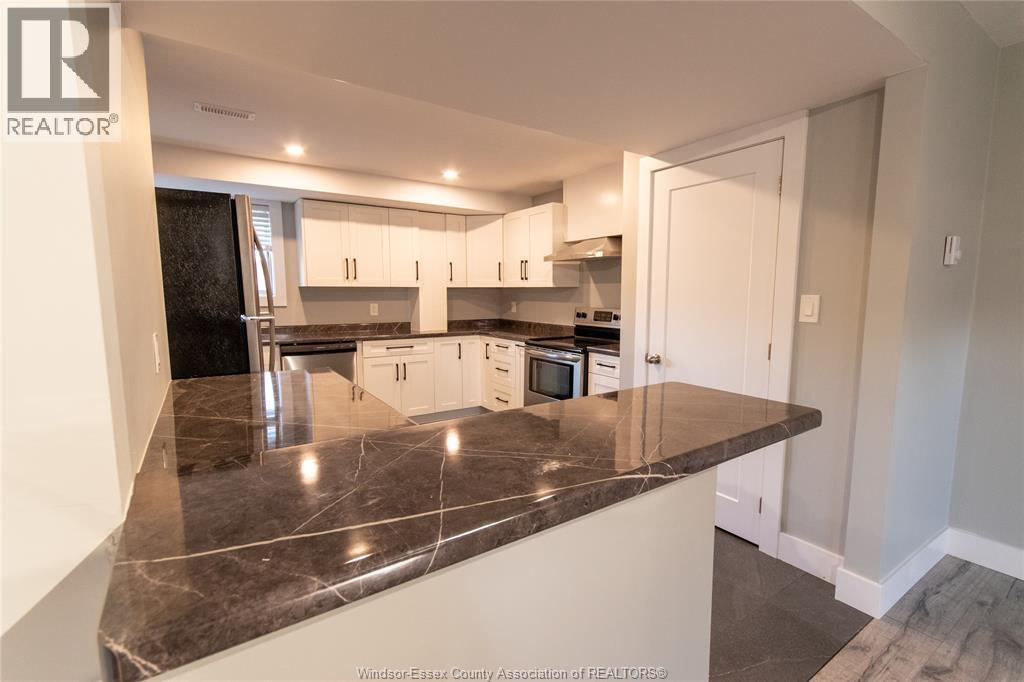 3134 Riberdy Unit# Lower, Windsor, ON - Indoor Photo Showing Kitchen