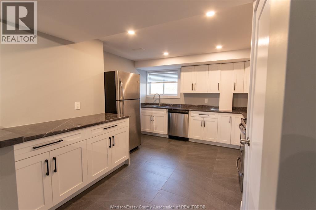 3134 Riberdy Unit# Lower, Windsor, ON - Indoor Photo Showing Kitchen