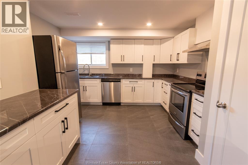 3134 Riberdy Unit# Lower, Windsor, ON - Indoor Photo Showing Kitchen