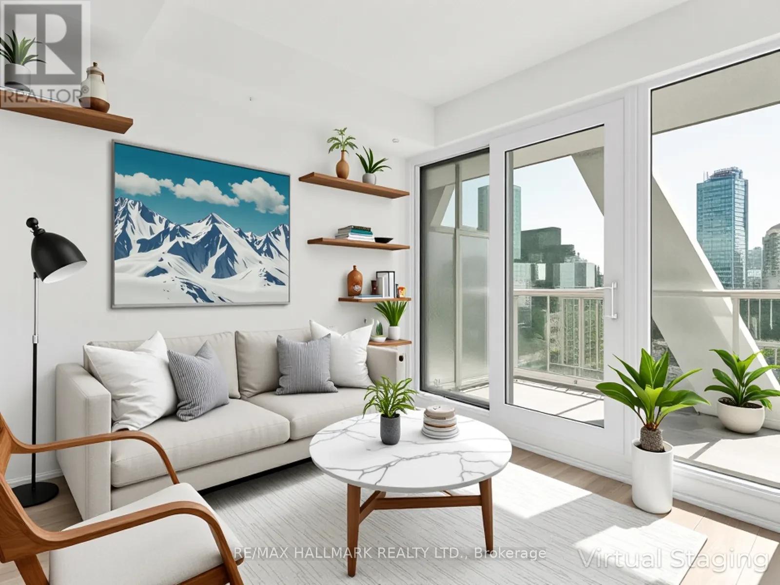 3217 - 230 Simcoe Street, Toronto, ON - Indoor Photo Showing Living Room