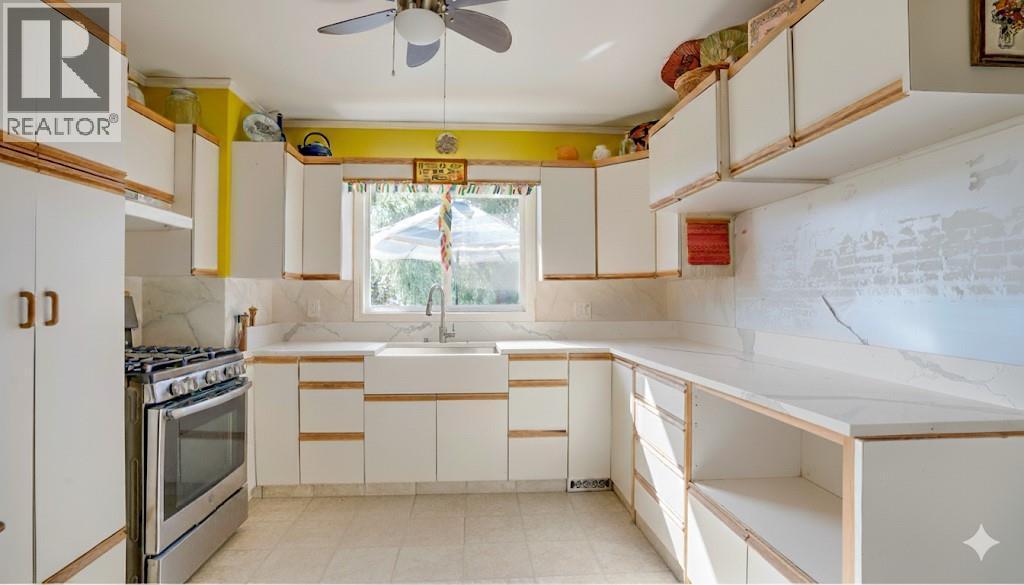 700 Bass Avenue, Enderby, BC - Indoor Photo Showing Kitchen