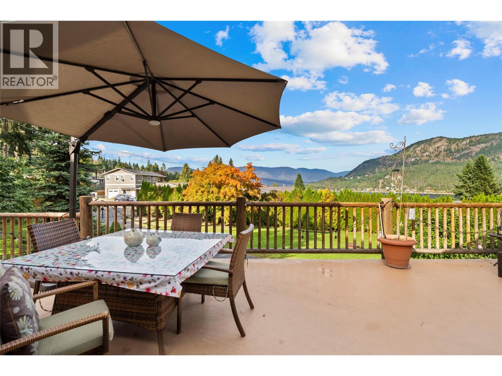 2462 Leisure Road, Blind Bay, BC - Outdoor With Deck Patio Veranda With View With Exterior