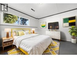 Virtually Staged - Downstairs Bedroom -