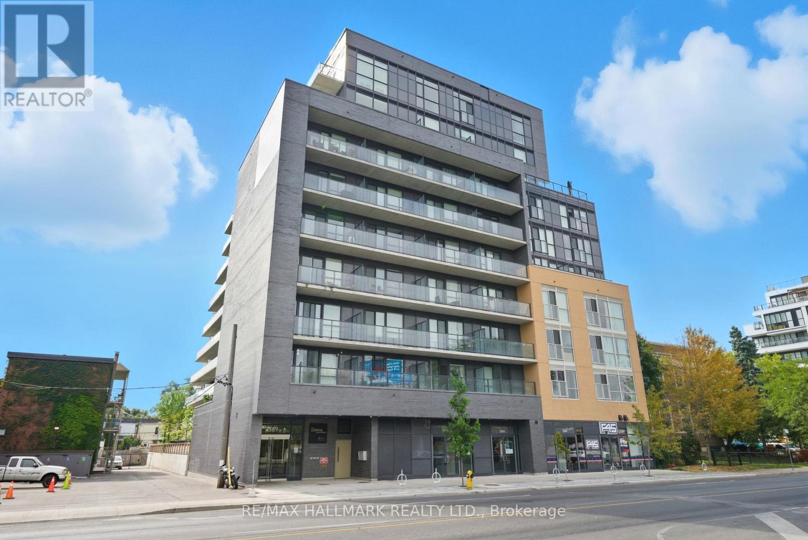 513 - 2369 Danforth Avenue, Toronto, ON - Outdoor With Balcony With Facade