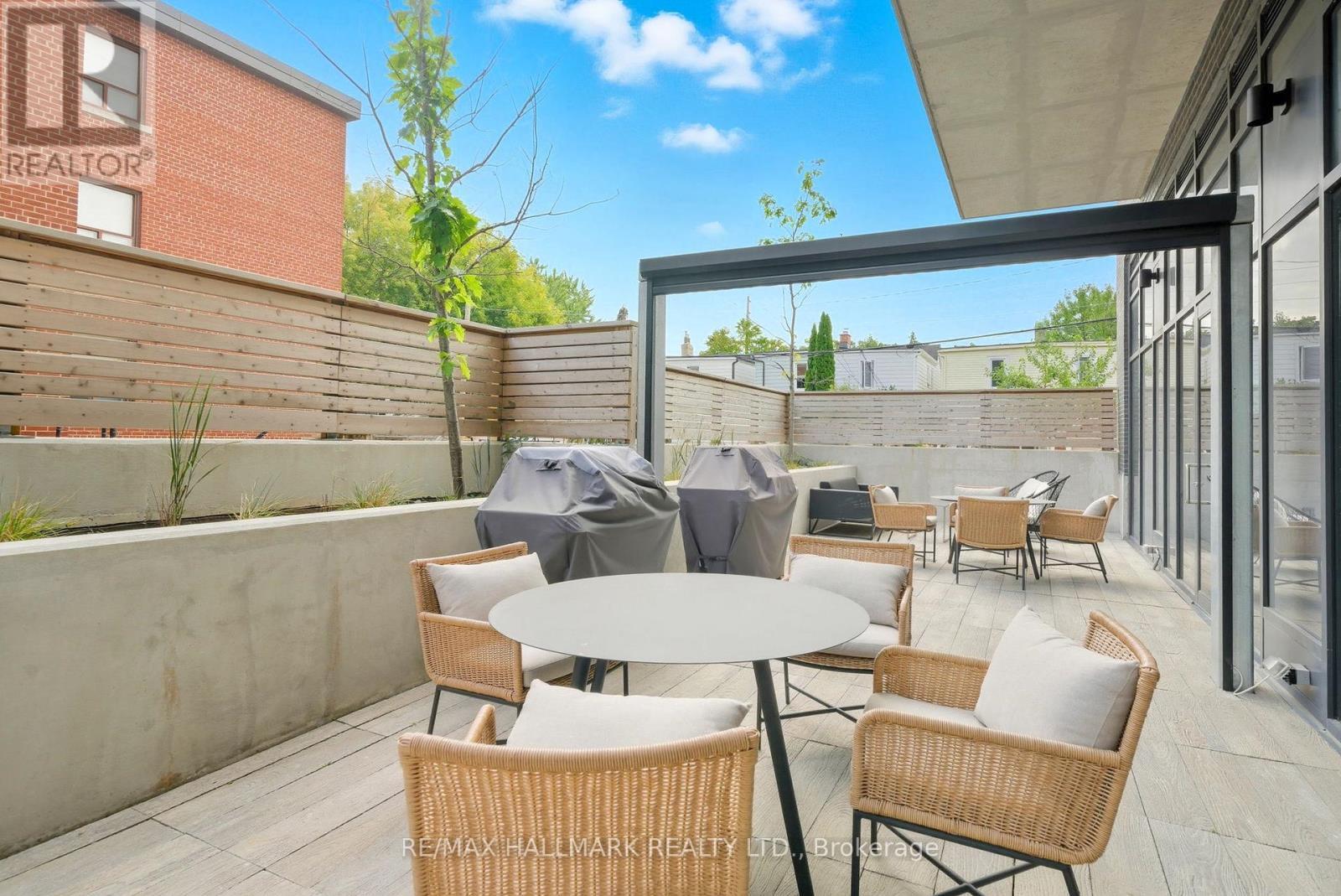 513 - 2369 Danforth Avenue, Toronto, ON - Outdoor With Deck Patio Veranda With Exterior
