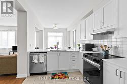 Bright Lit Kitchen Area -