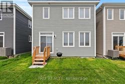 Backyard step from Breakfast Area -