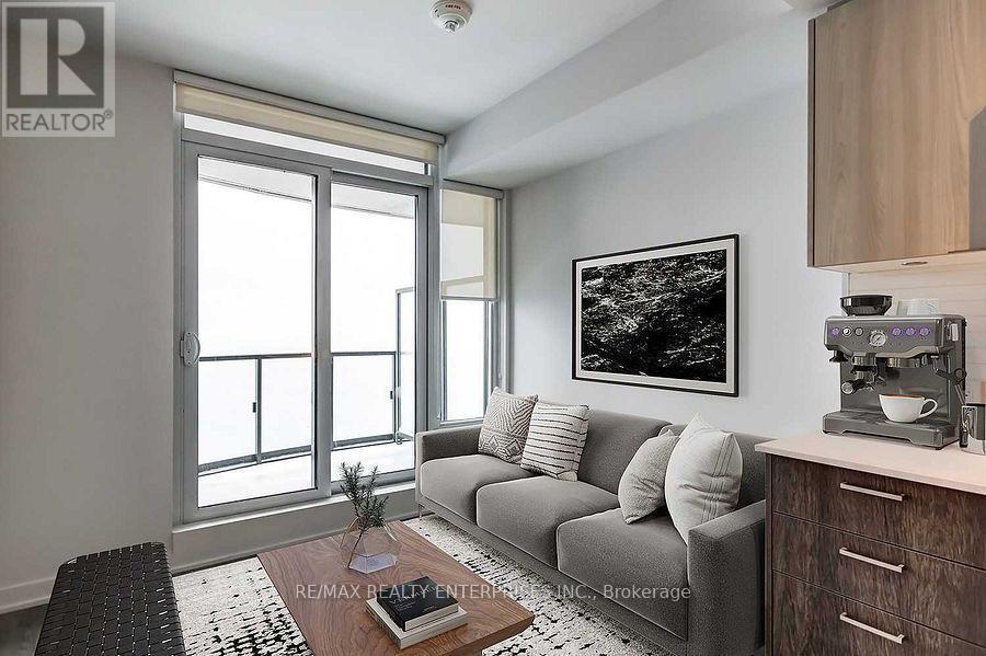 3607 - 1926 Lake Shore Boulevard W, Toronto, ON - Indoor Photo Showing Living Room