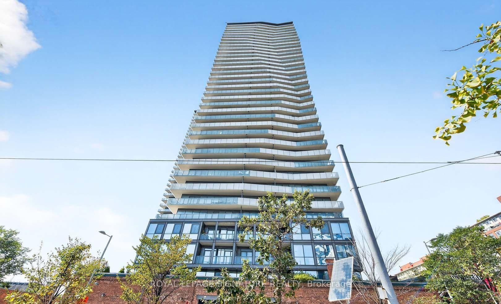 204-390 Cherry Street, Toronto, ON - Outdoor With Facade