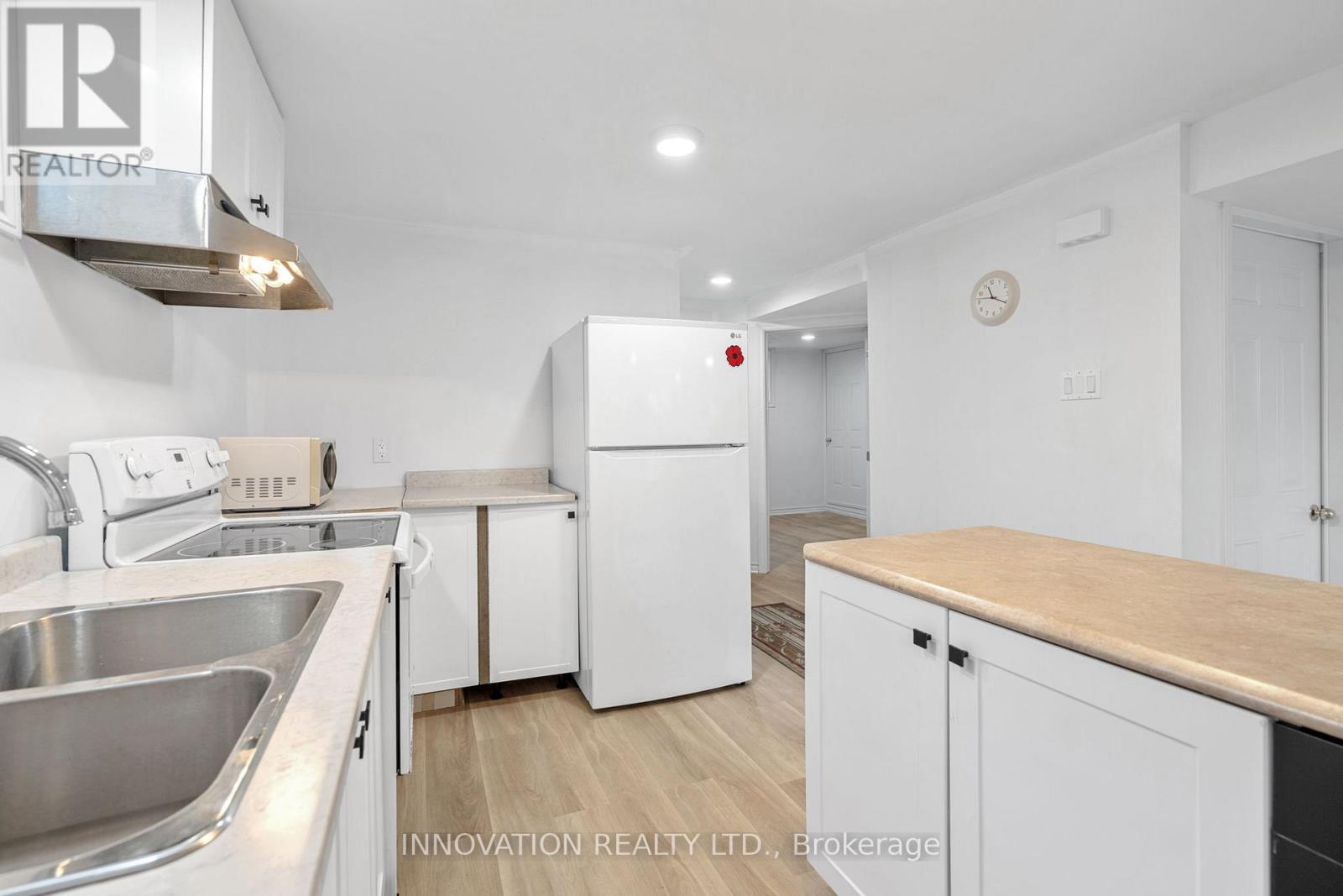 Lower Level - 1263 Maitland Avenue, Ottawa, ON - Indoor Photo Showing Kitchen With Double Sink