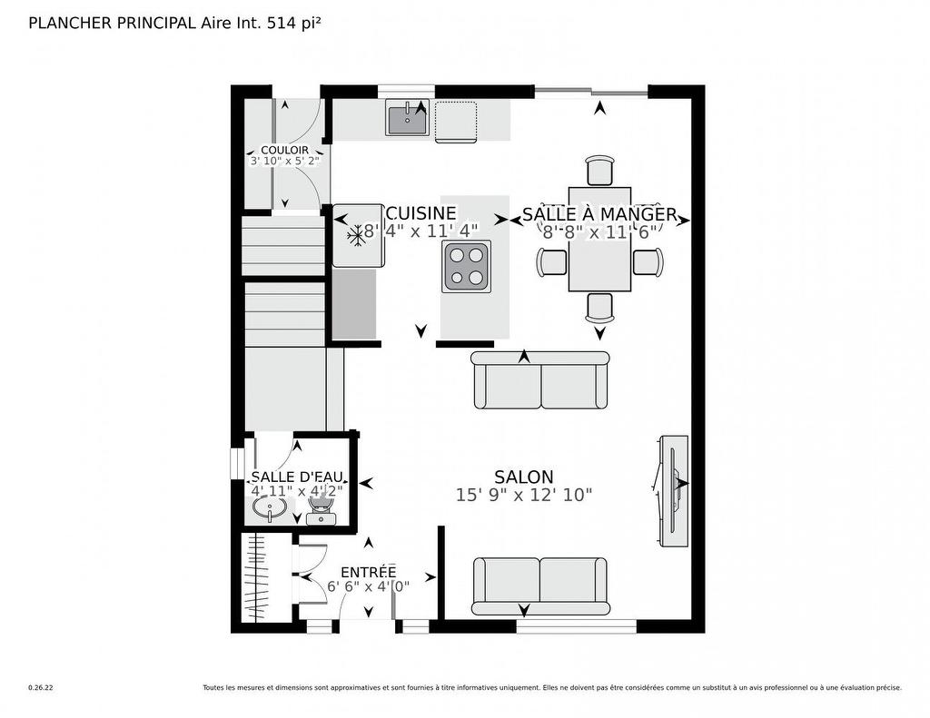 Drawing (sketch) - 4127 Rue Fafard, Laval (Chomedey), QC - Other
