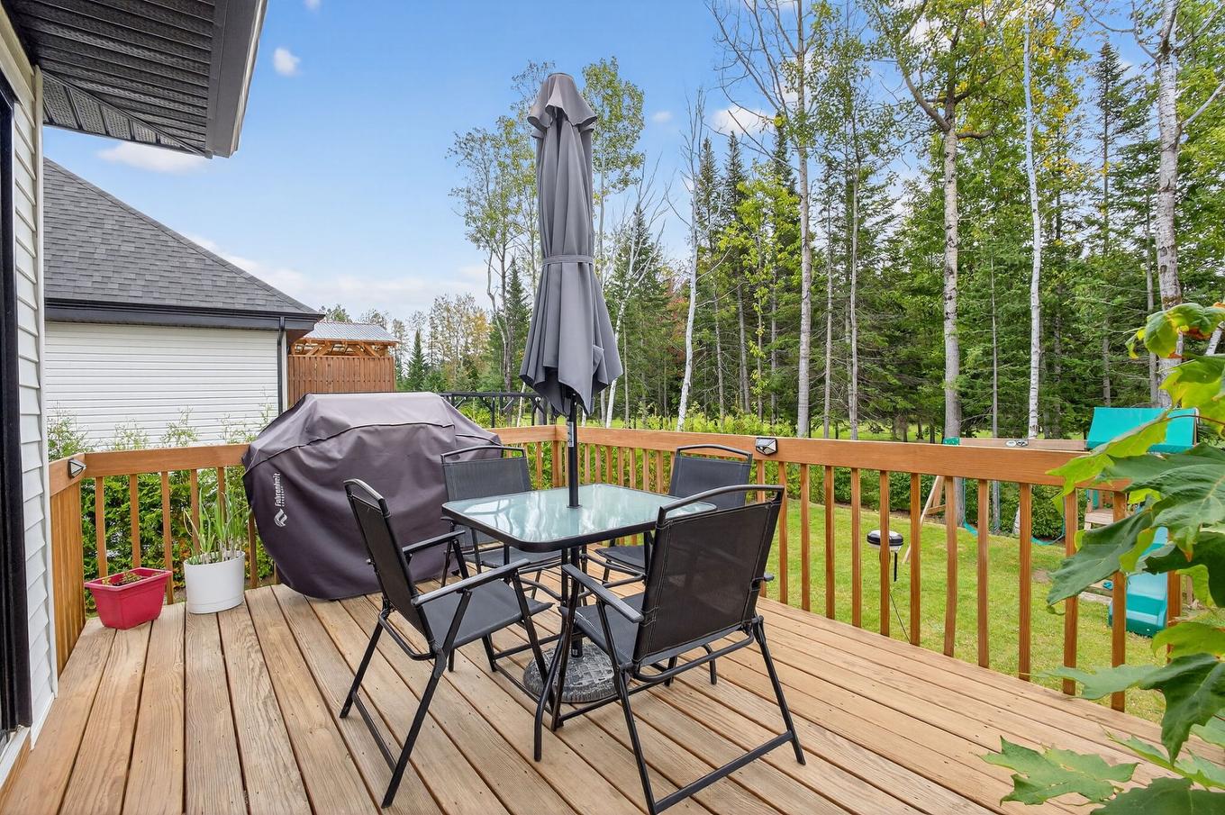 Patio - 1588 170E Rue, Saint-Georges, QC - Outdoor With Deck Patio Veranda With Exterior