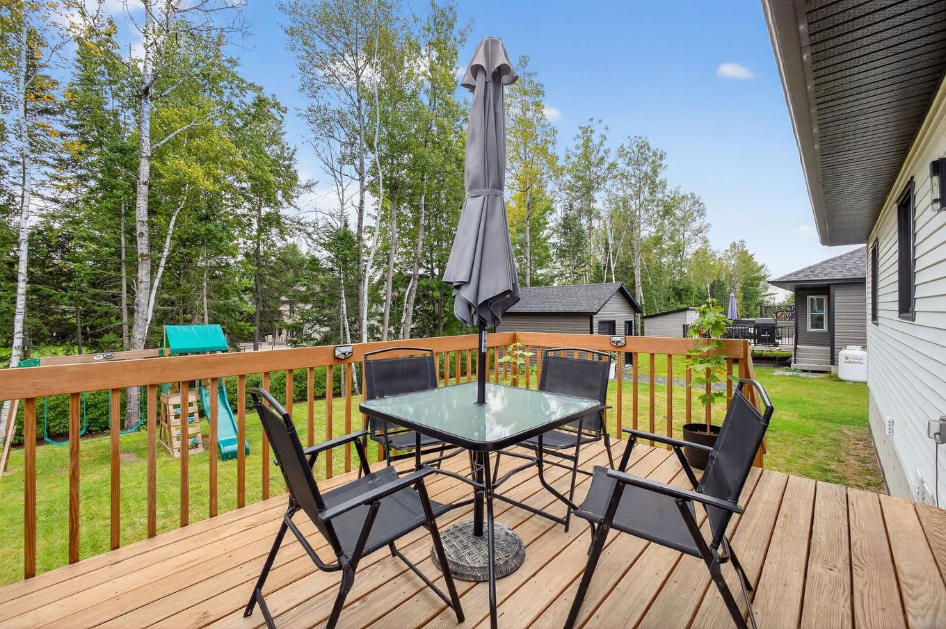 Patio - 1588 170E Rue, Saint-Georges, QC - Outdoor With Deck Patio Veranda With Exterior