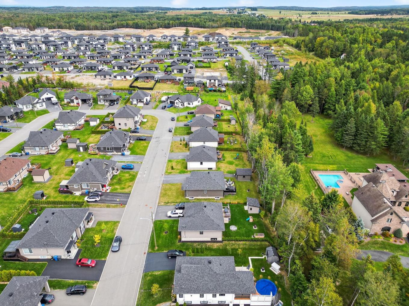 Aerial photo - 1588 170E Rue, Saint-Georges, QC - Outdoor With View