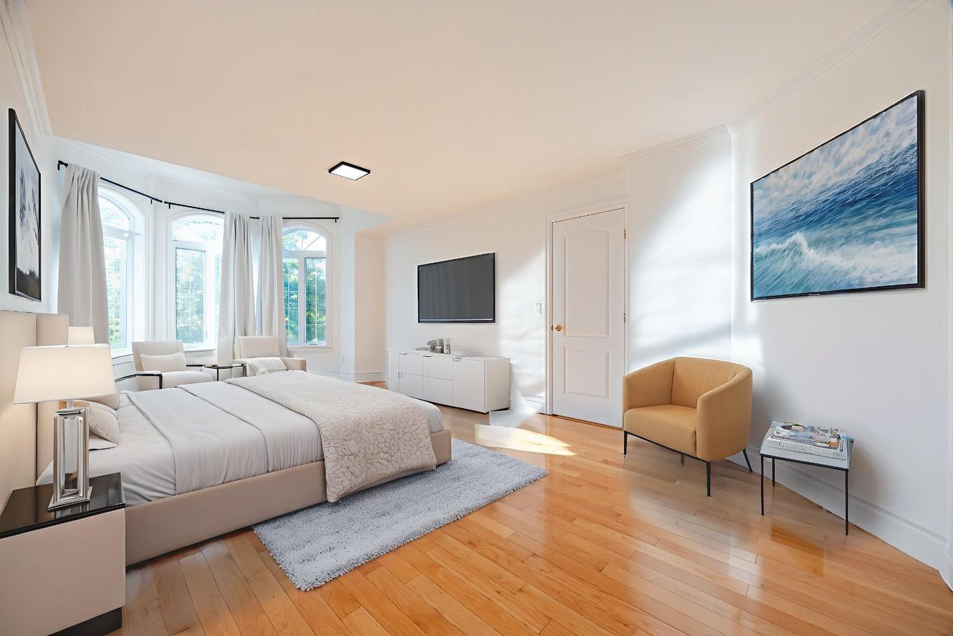 Chambre à coucher principale - 4893 Rue Du Persan, Montréal (Pierrefonds-Roxboro), QC - Indoor Photo Showing Bedroom