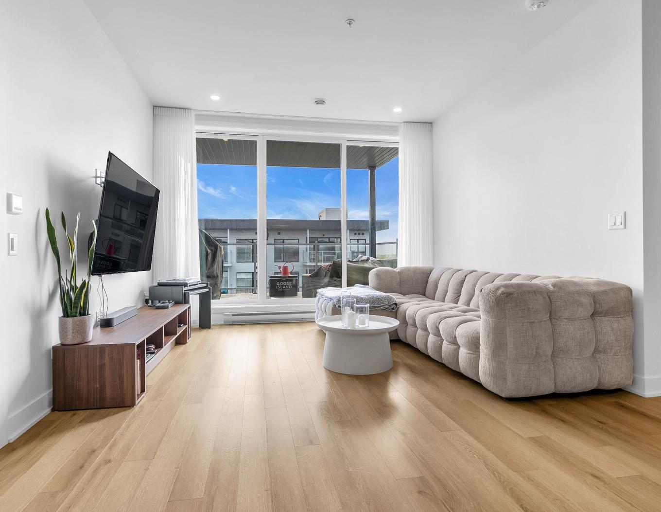 Living room - 603-4220 Rue Olivier-Fournier, Longueuil (Saint-Hubert), QC - Indoor Photo Showing Living Room