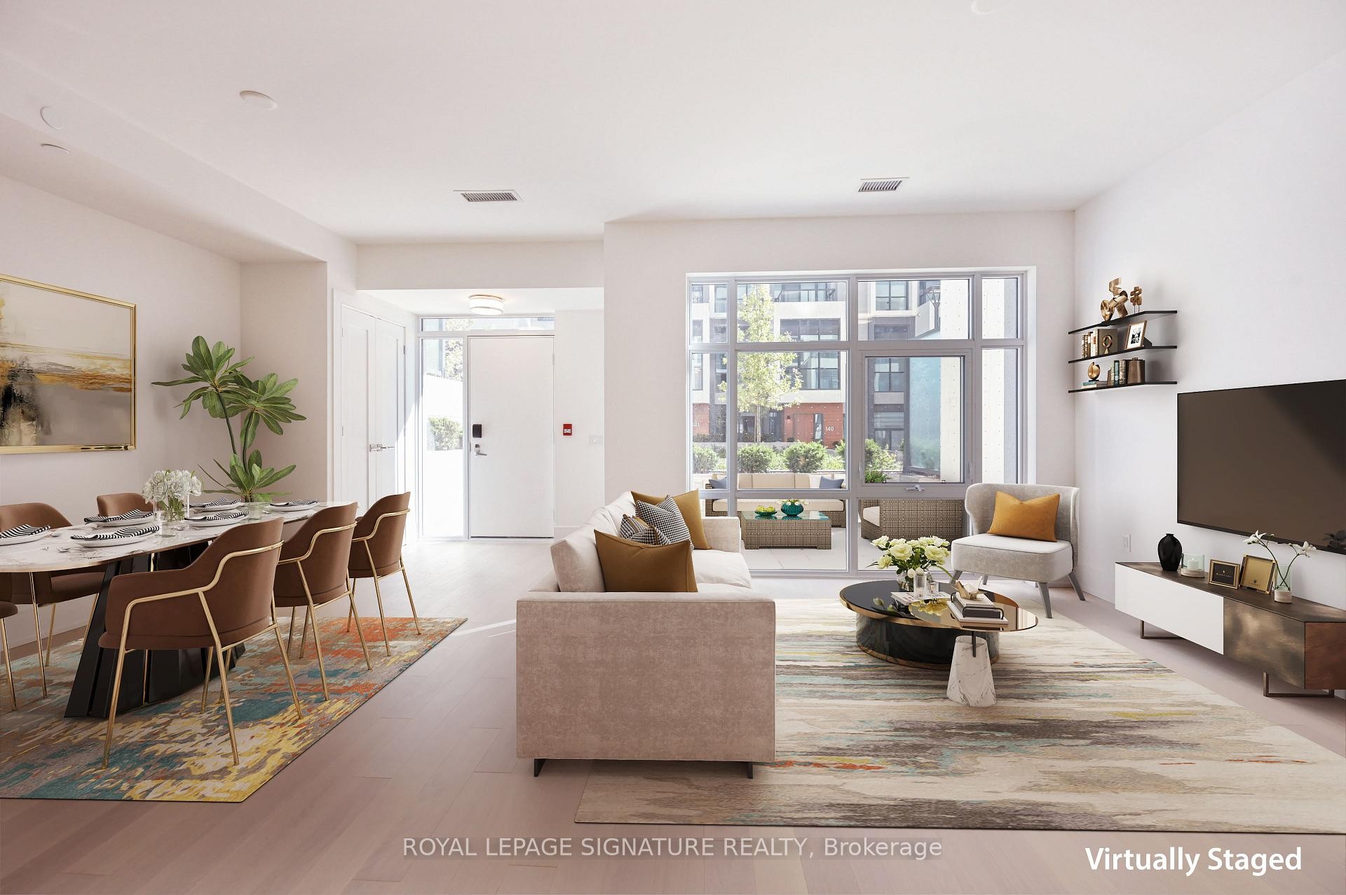 105-10 Inn On The Park Drive, Toronto, ON - Indoor Photo Showing Living Room