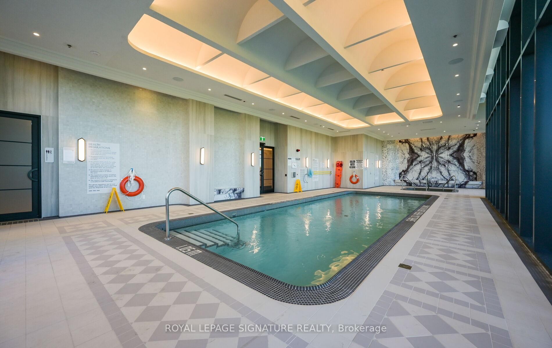 105-10 Inn On The Park Drive, Toronto, ON - Indoor Photo Showing Other Room With In Ground Pool