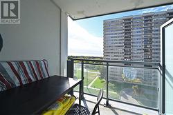 Sheltered Balcony with western views -