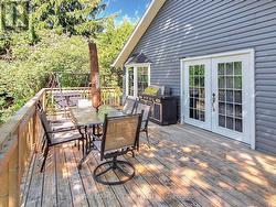 Enjoy the private deck! -