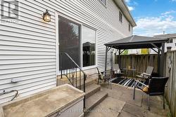 Patio off living room -
