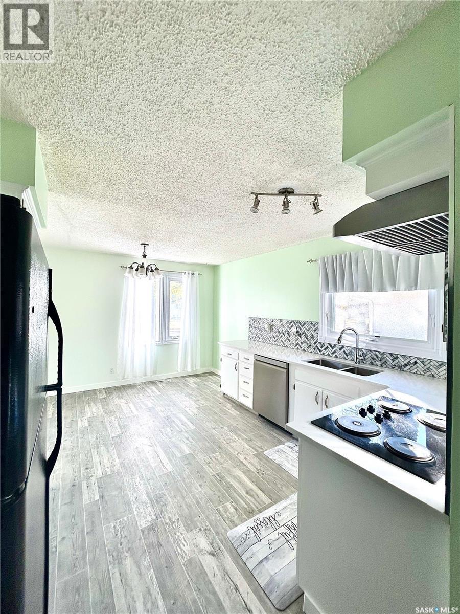 17 Mitchell Street, Saskatoon, SK - Indoor Photo Showing Kitchen With Double Sink