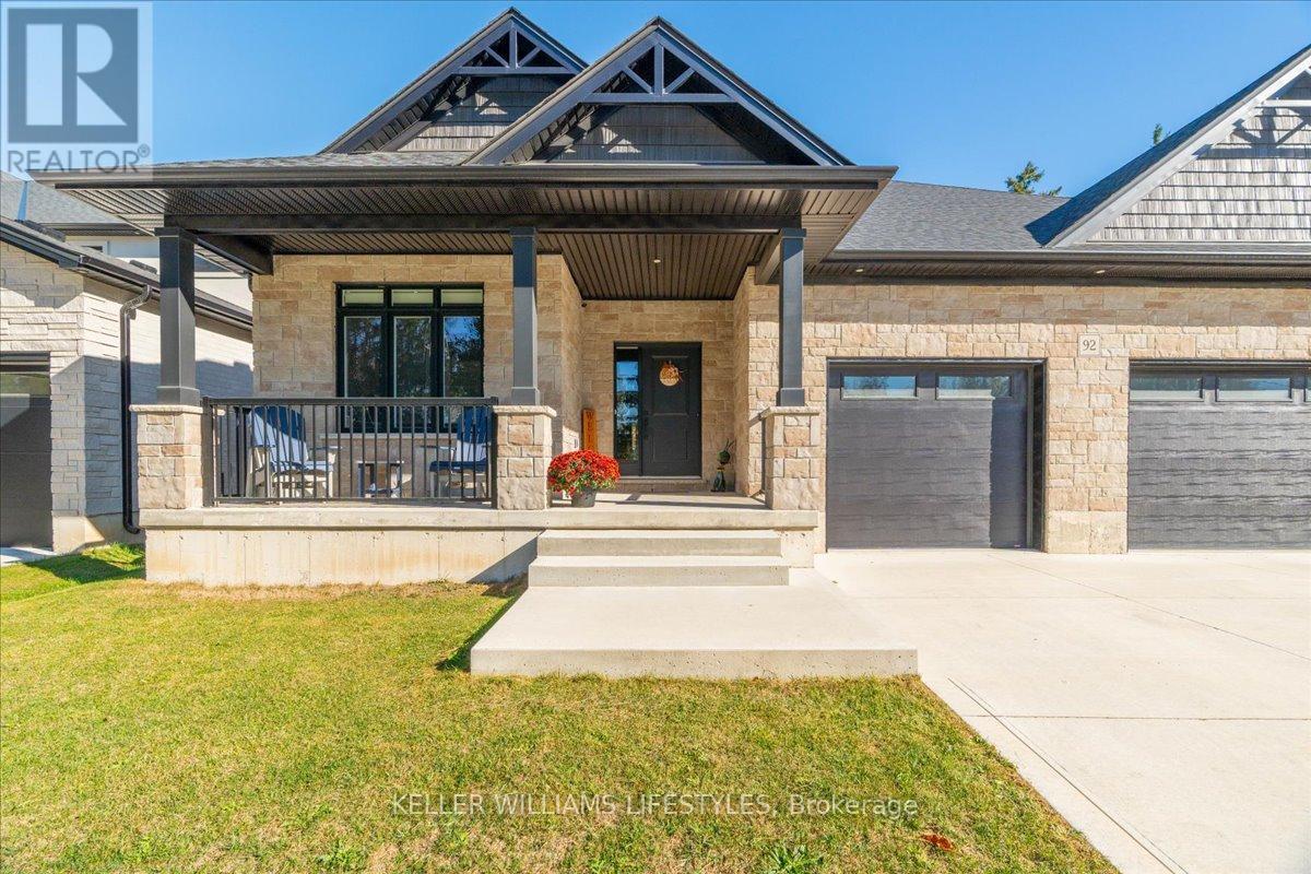 92 Queen Street, North Middlesex (Ailsa Craig), ON - Outdoor With Deck Patio Veranda