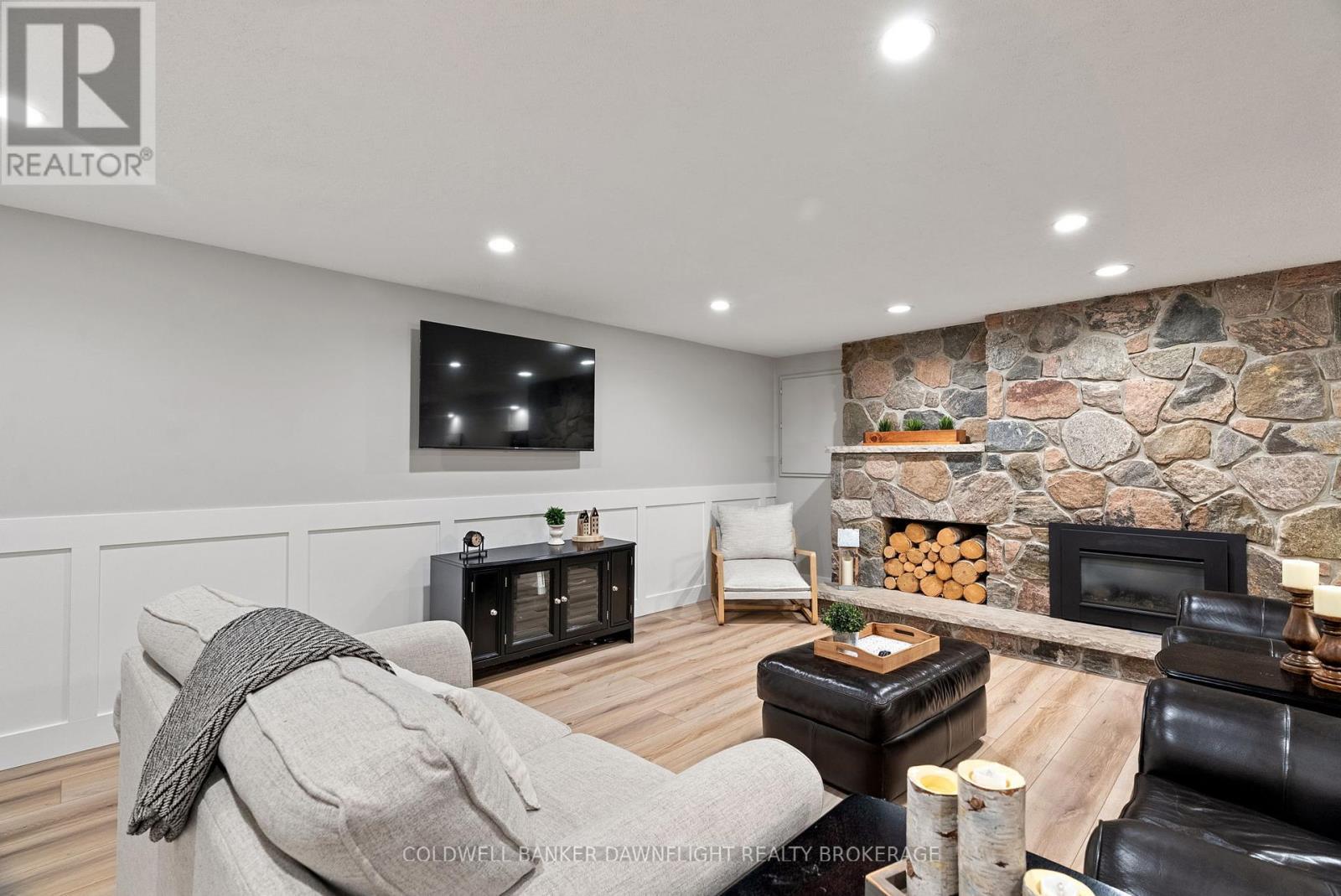 399 Pryde Boulevard, South Huron (Exeter), ON - Indoor With Fireplace