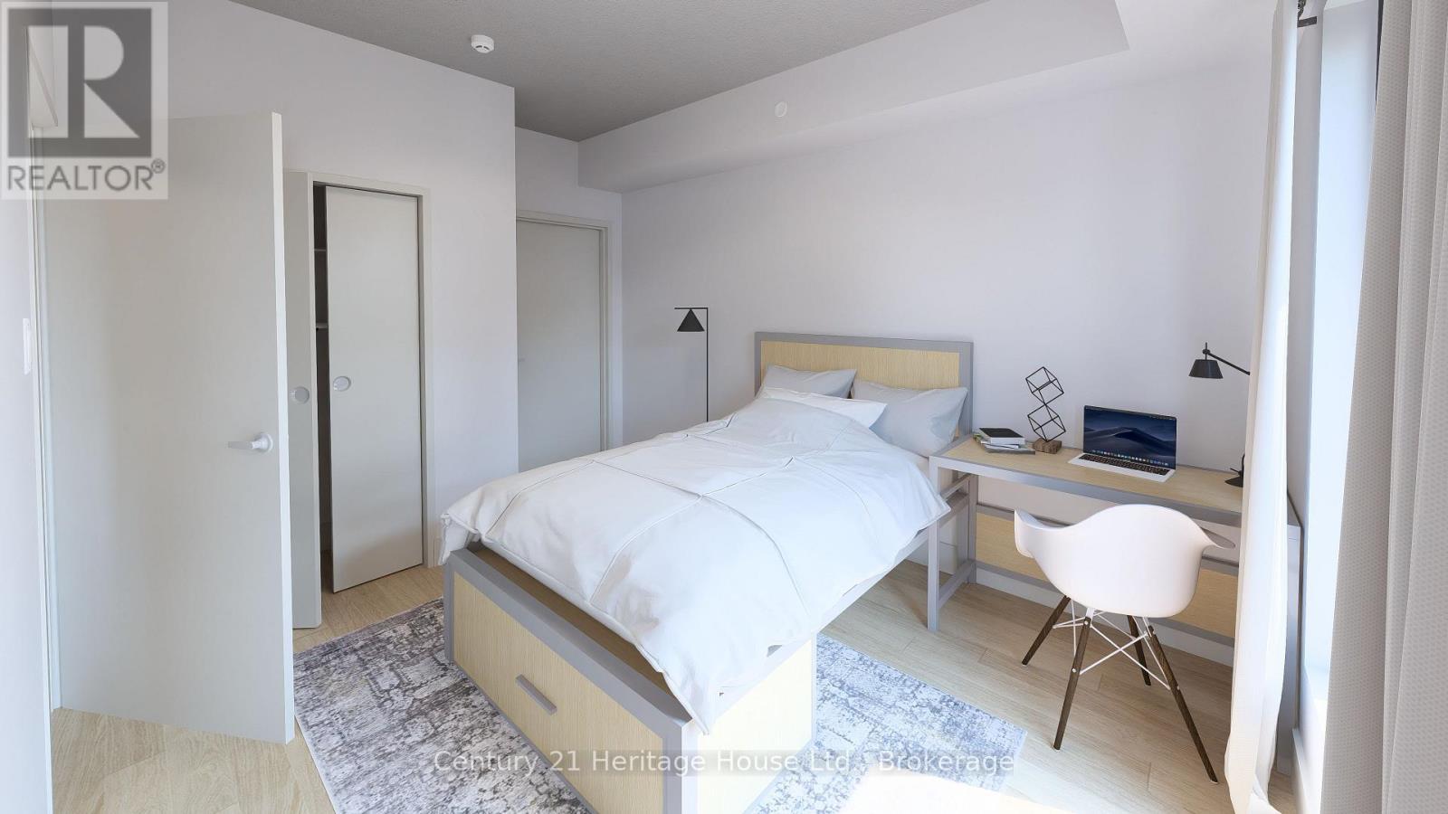 515 - 333 Albert Street, Waterloo, ON - Indoor Photo Showing Bedroom