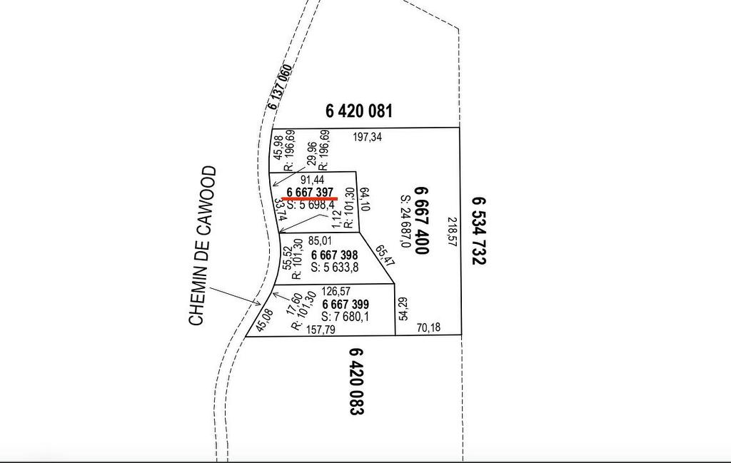 Land/Lot - Ch. De Cawood, Alleyn-Et-Cawood, QC