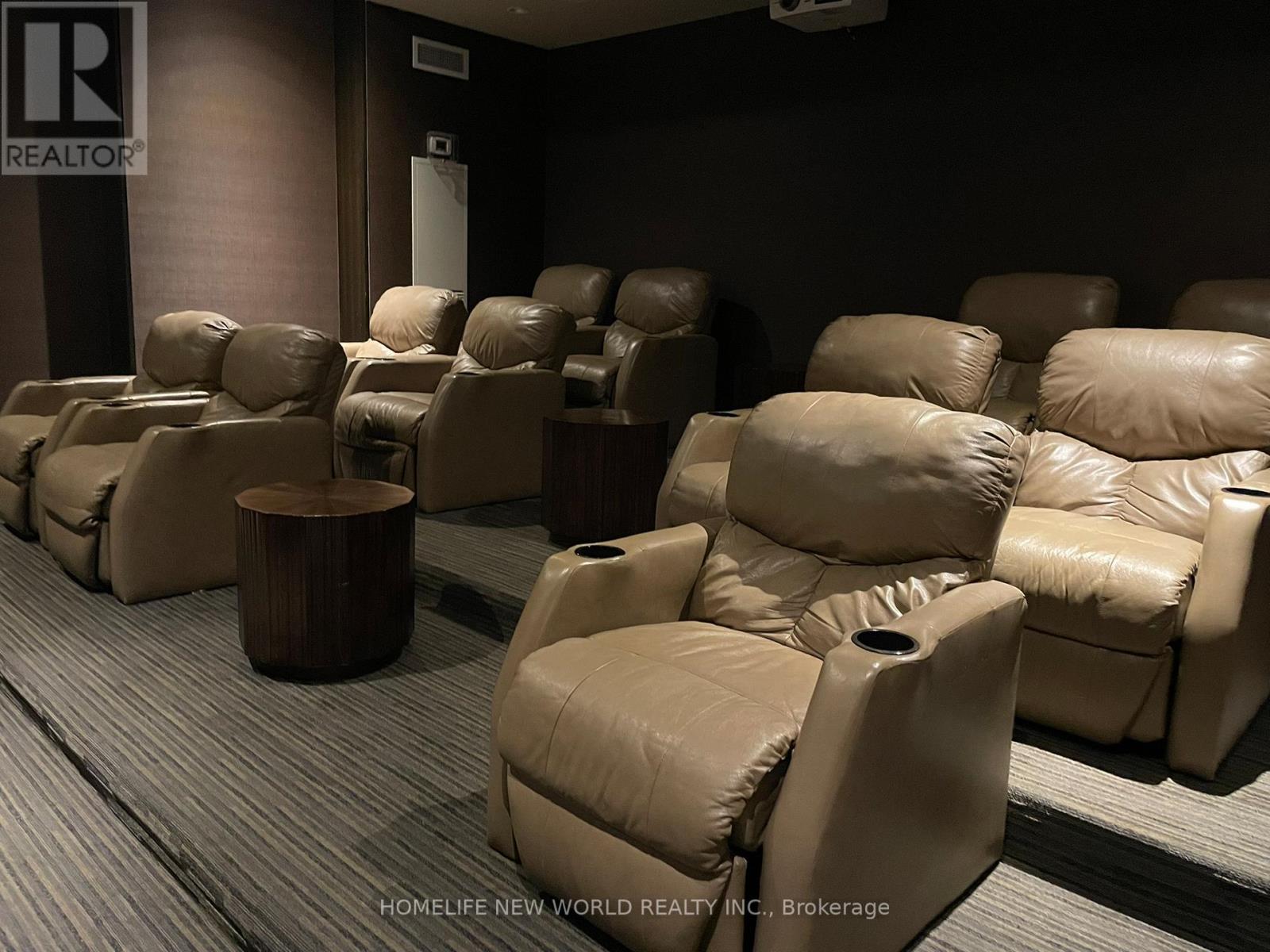 Condo Theater - 1905 - 30 Heron'S Hill Way, Toronto, ON - Indoor