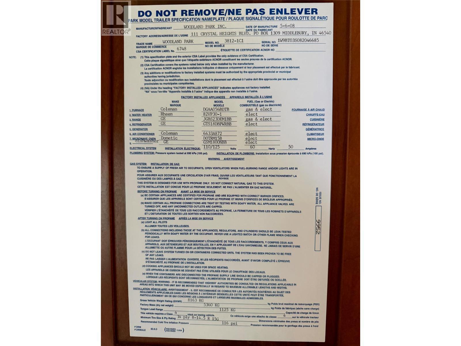 8192 Highway 97A Road Unit# Ls33 Lot# Ls33, Mara, BC