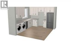 Rendering Only of kitchen replacement -