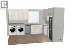 Rendering Only of kitchen replacement -
