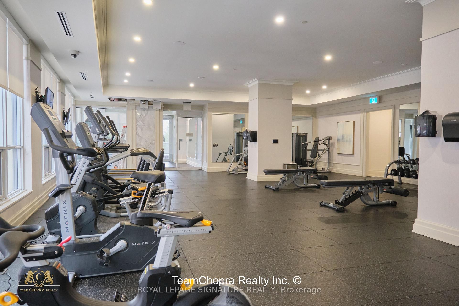 3005-36 Elm Drive E, Mississauga, ON - Indoor Photo Showing Gym Room