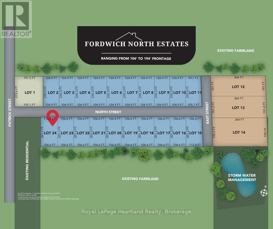 Lot 24 North Street, Howick, ON