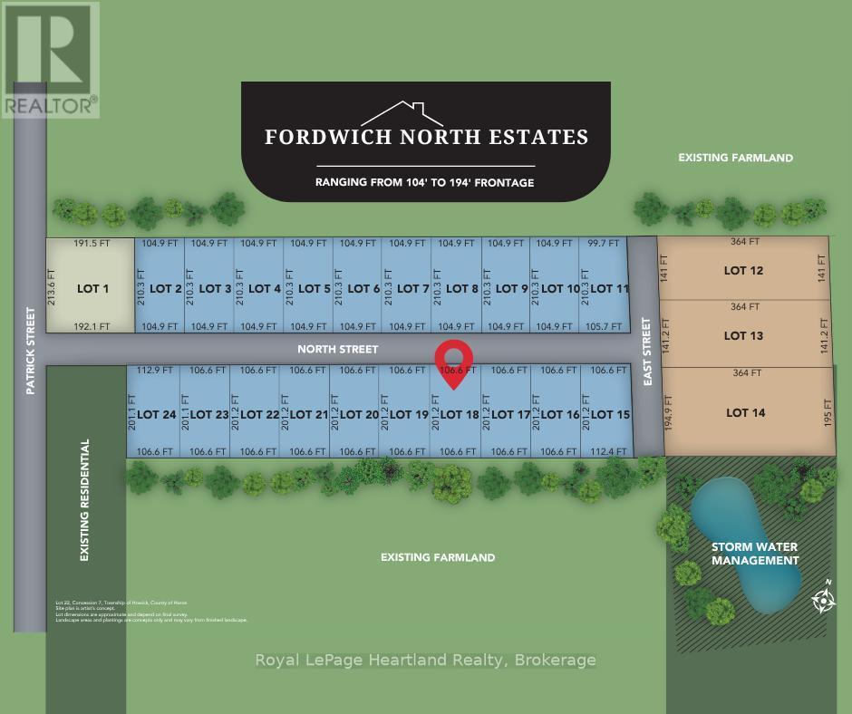 Lot 18 North Street, Howick, ON