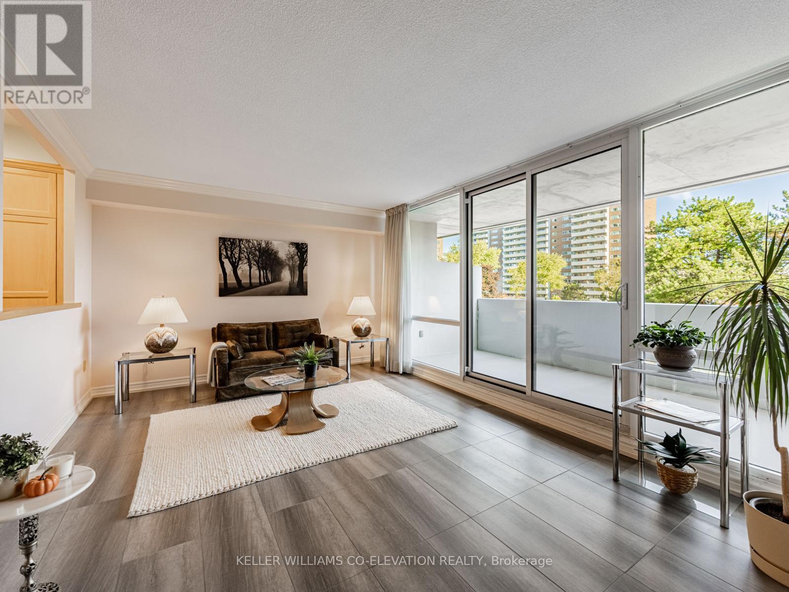 Gigantic Sunken Living Room - 308 - 250 Scarlett Road, Toronto, ON - Indoor Photo Showing Living Room