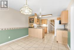 Kitchen with large eat in area -