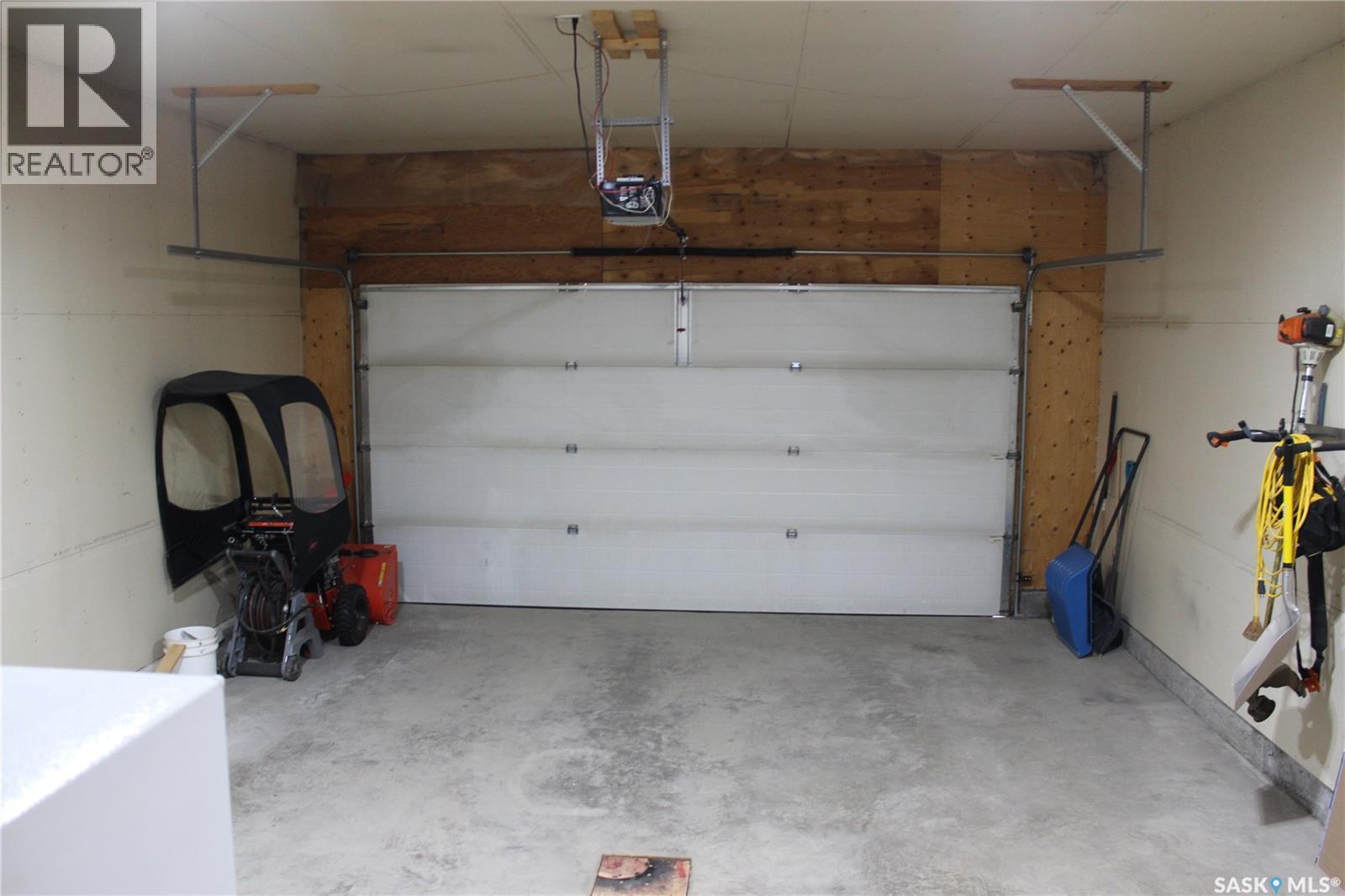 108 Erickson Street, Midale, SK - Indoor Photo Showing Garage