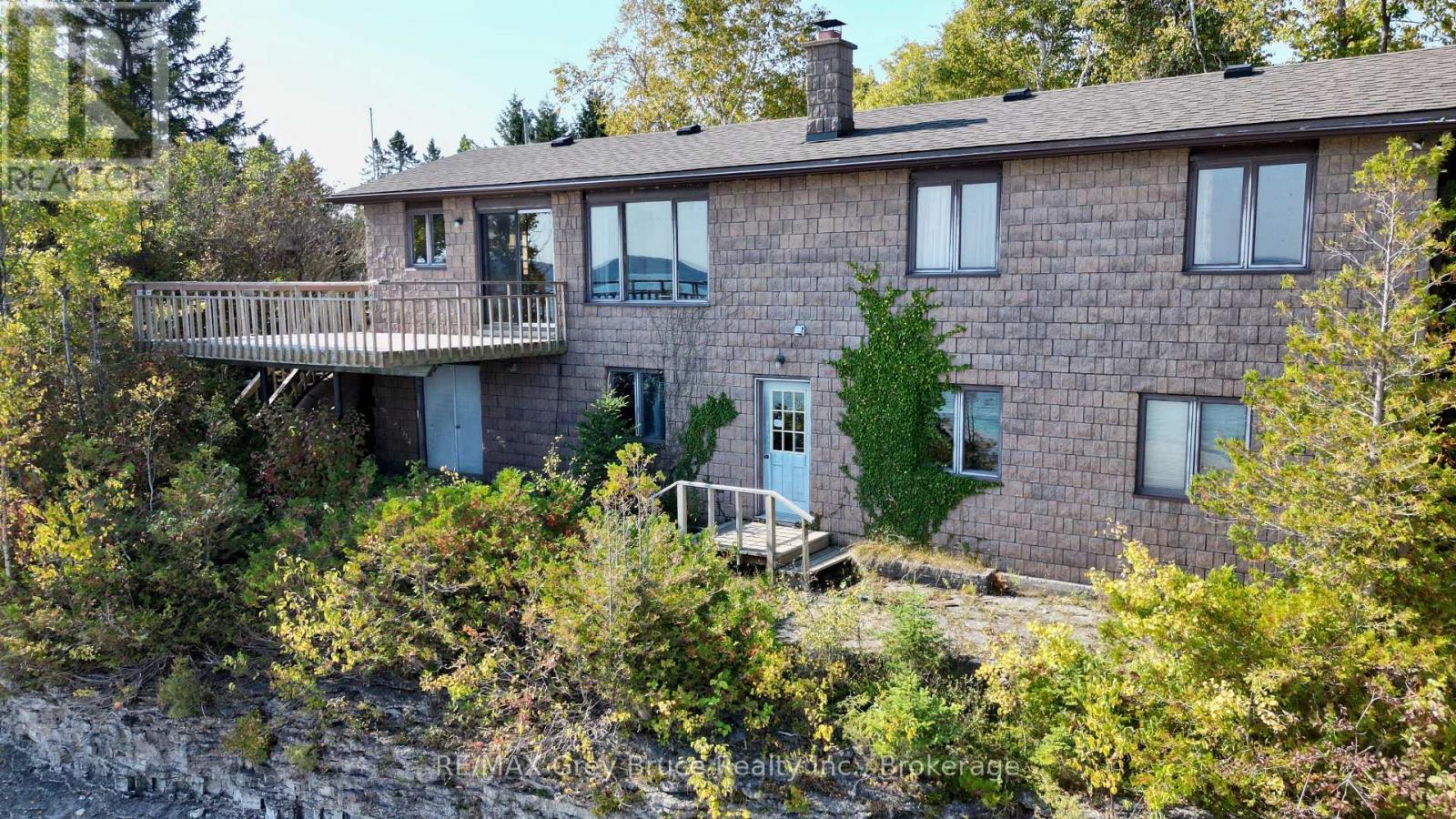 248 Isthmus Bay Road, Northern Bruce Peninsula, ON - Outdoor With Deck Patio Veranda